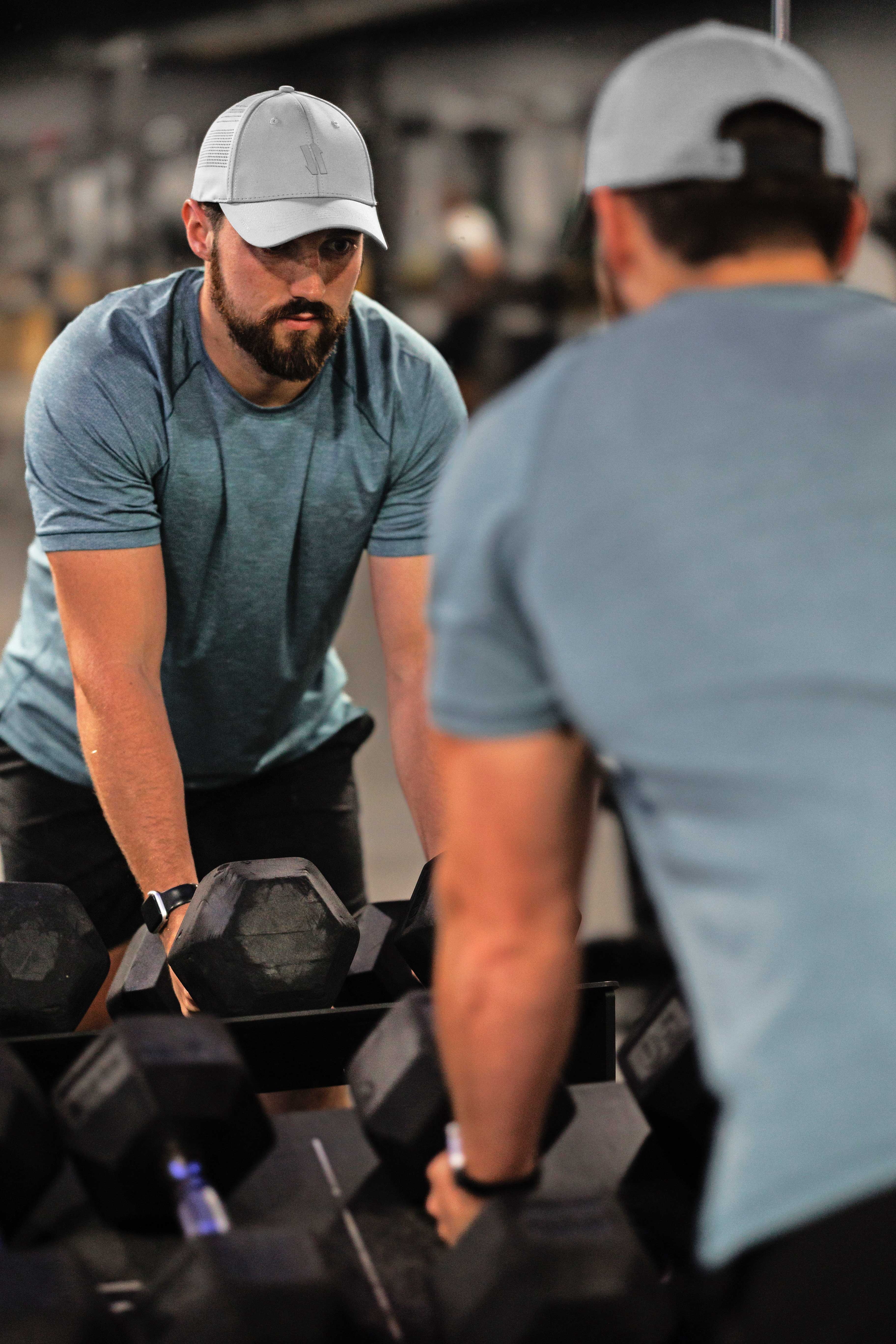 Mens Workout Hat - The Rise & Grind