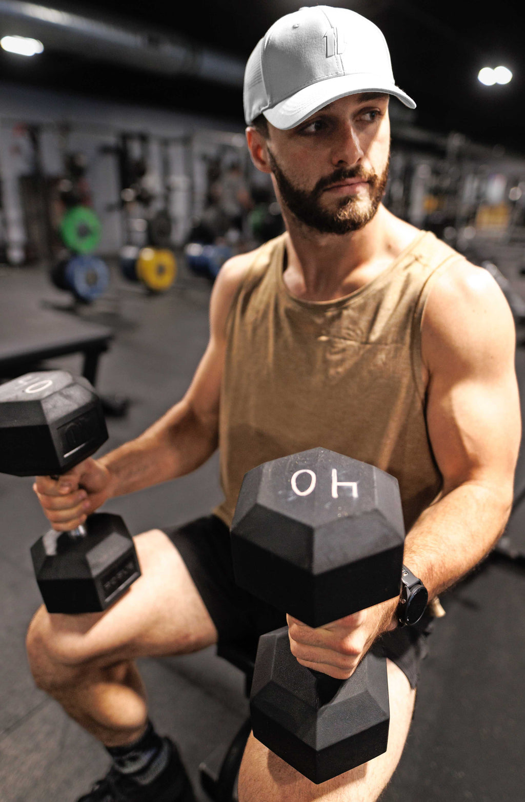 Mens Workout Hat - The Rise & Grind