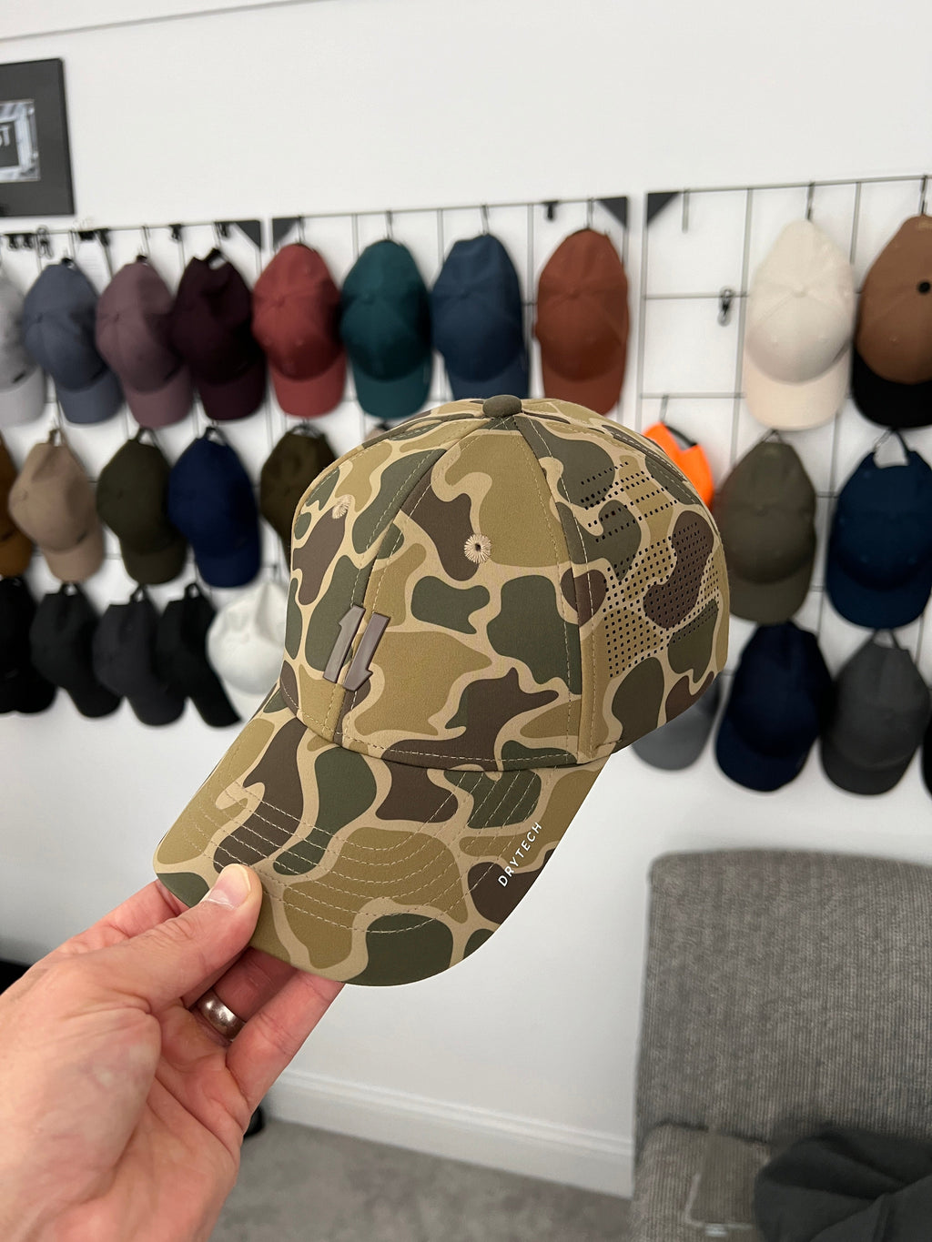 Mens Workout Hat - The Rise & Grind