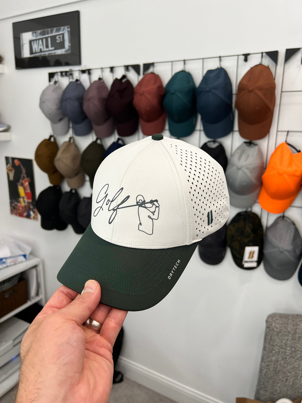 Mens Workout Hat - The Rise & Grind