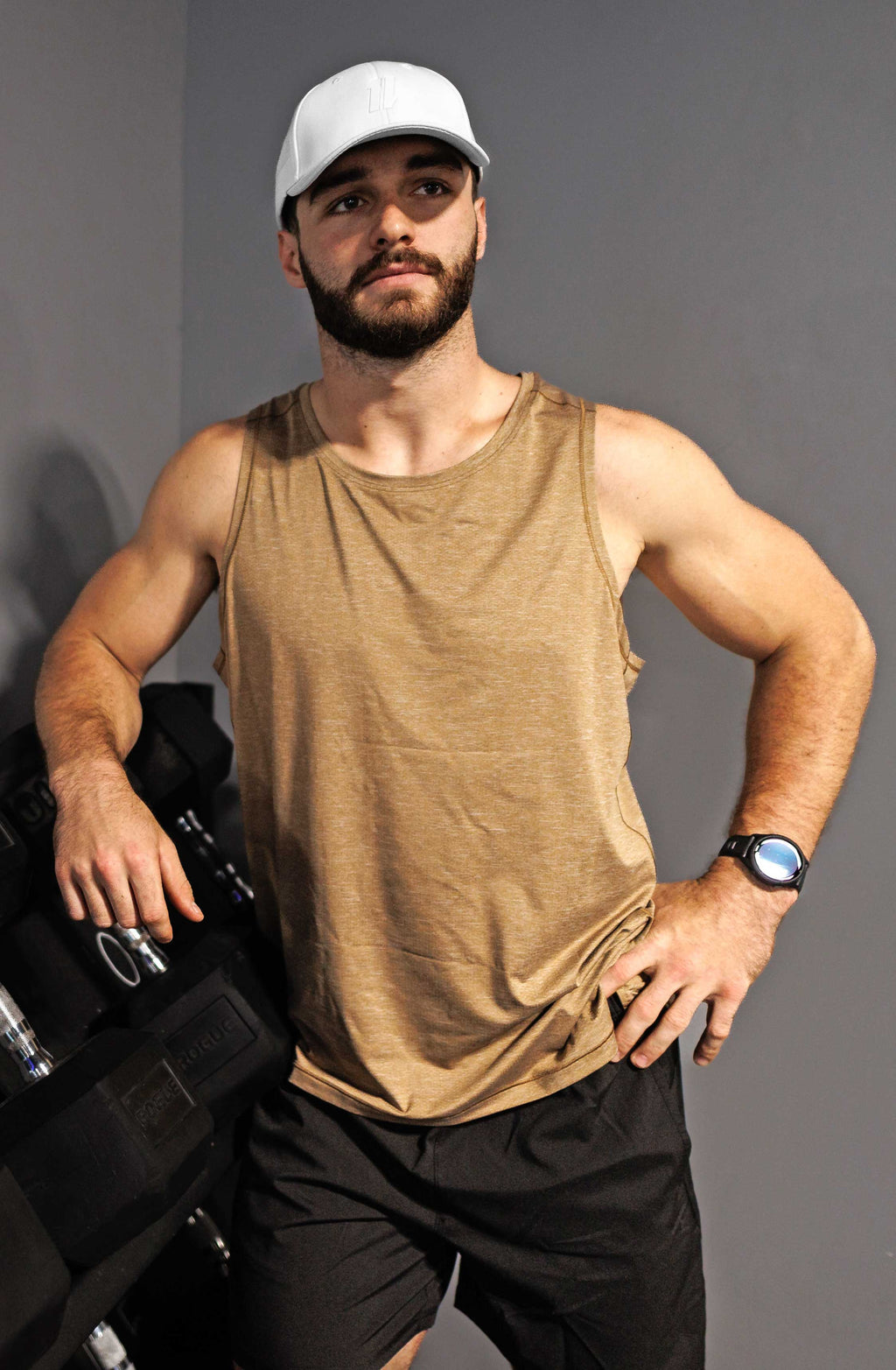 Mens Workout Hat - The Rise & Grind