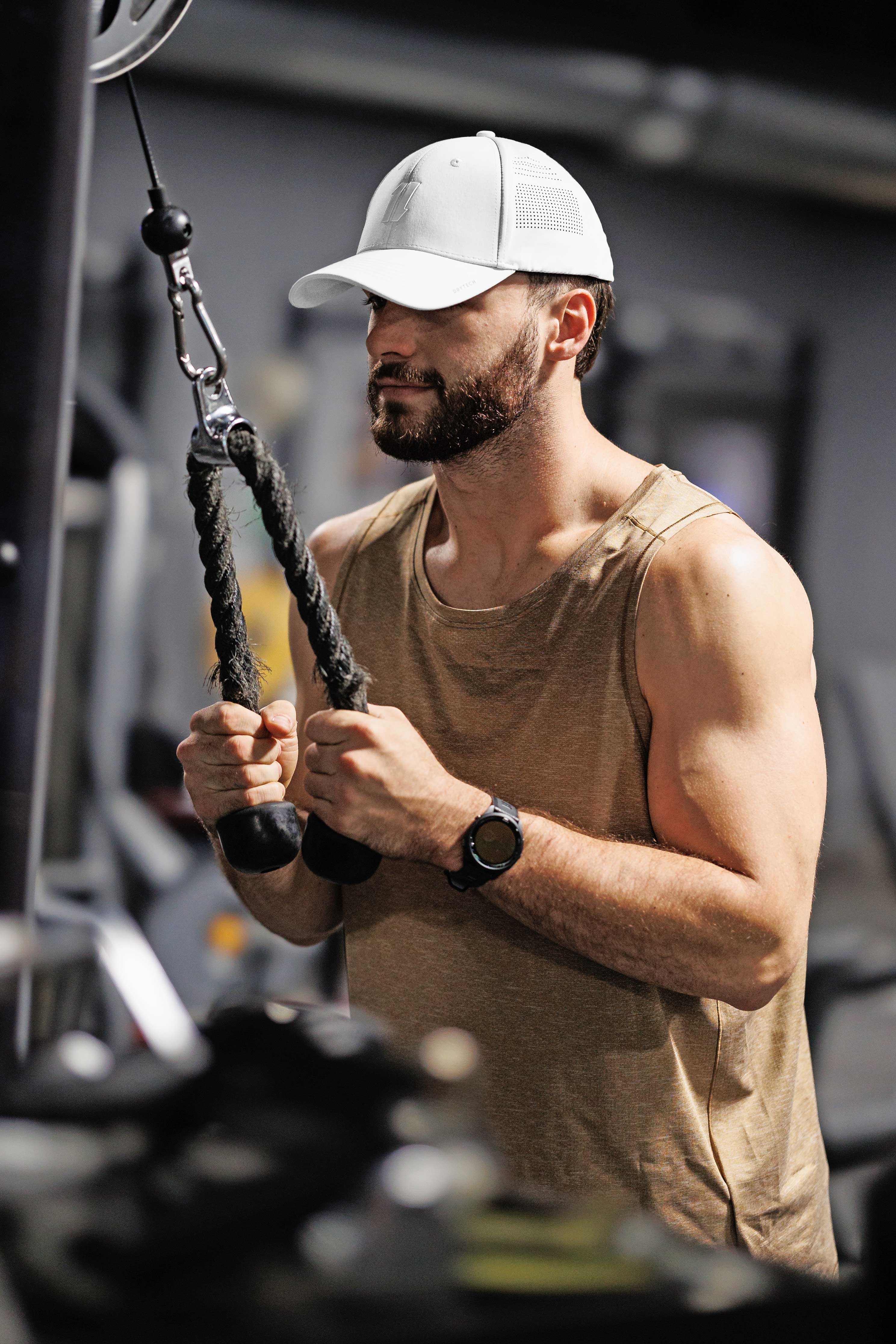 Mens Workout Hat - The Rise & Grind