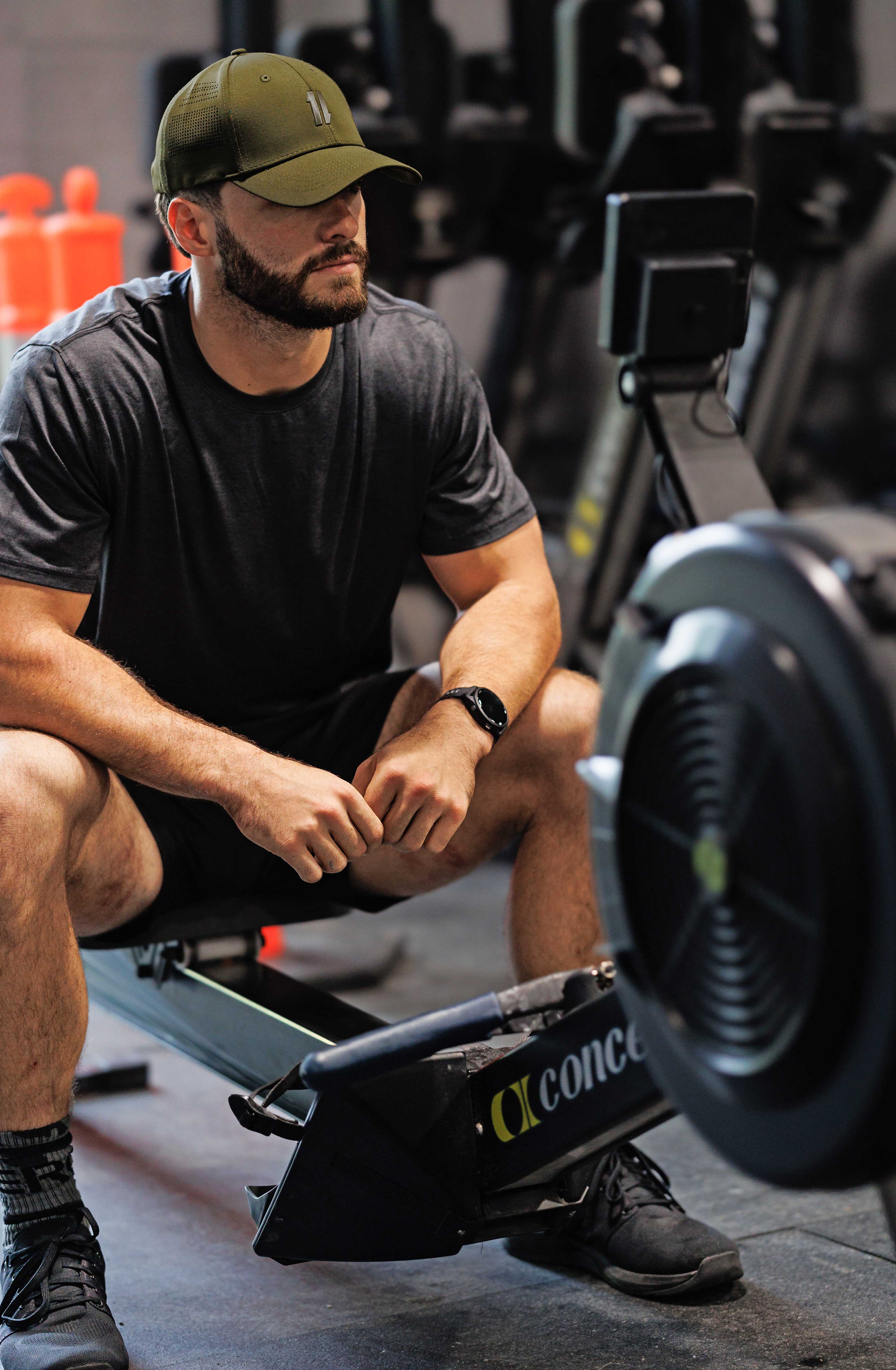 Mens Workout Hat - The Rise & Grind